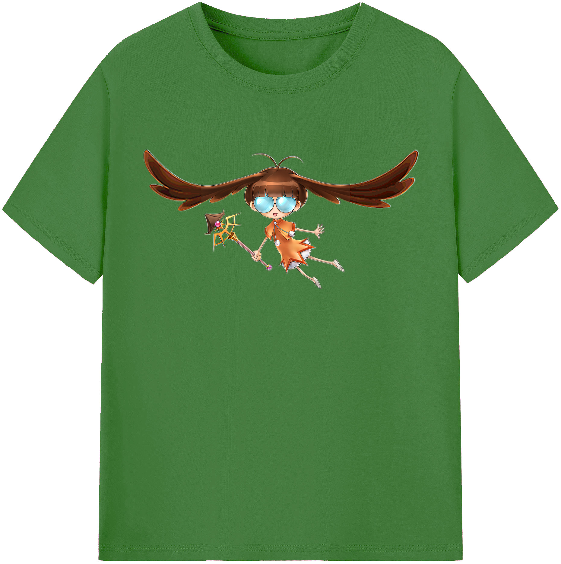 （画像用） 遊☆戯☆王 Yu-Gi-Oh! レディースカジュアルプリントTシャツ（綿100％）